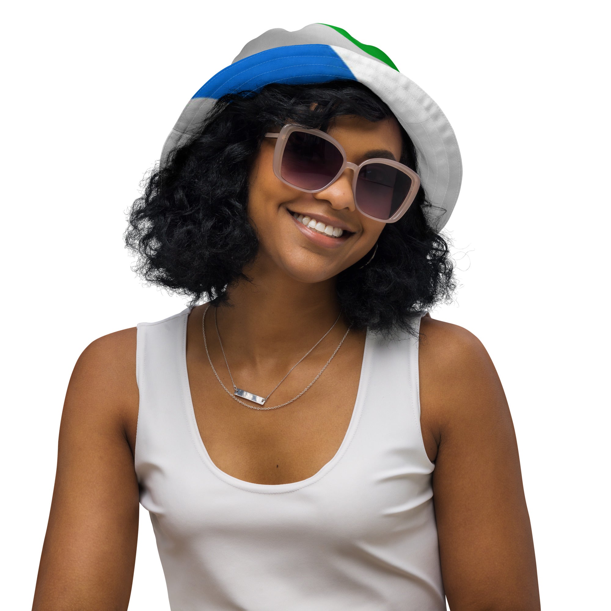 Reversible bucket hat - Divine Janisal Design