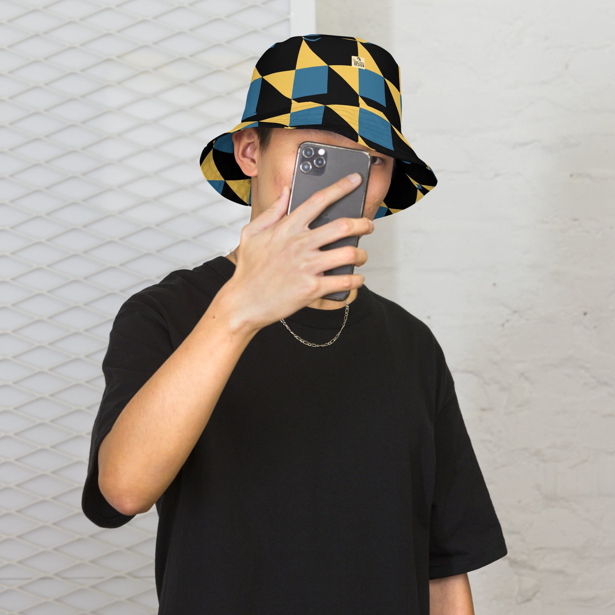 Reversible bucket hat - Divine Janisal Design
