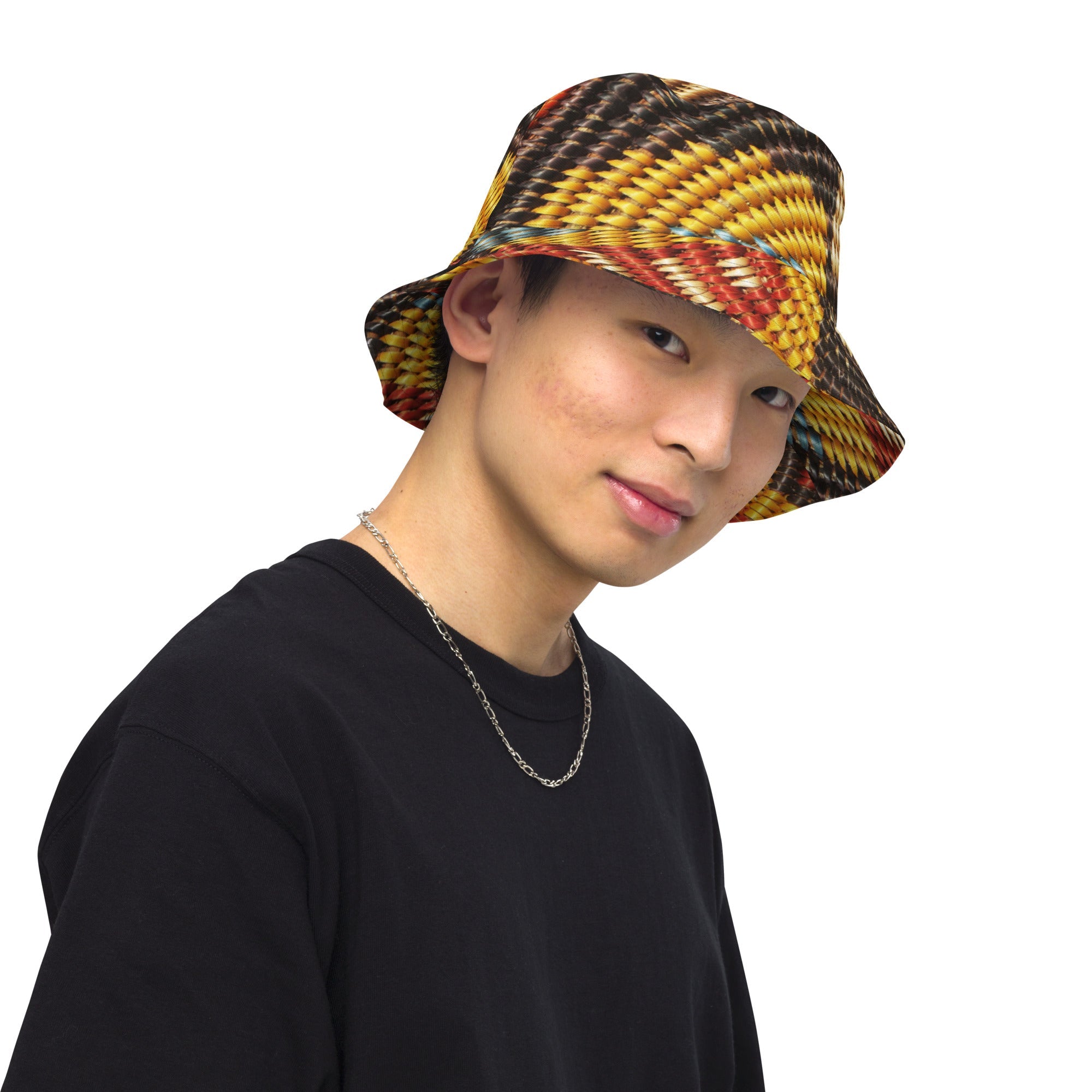 Reversible bucket hat - Divine Janisal Design