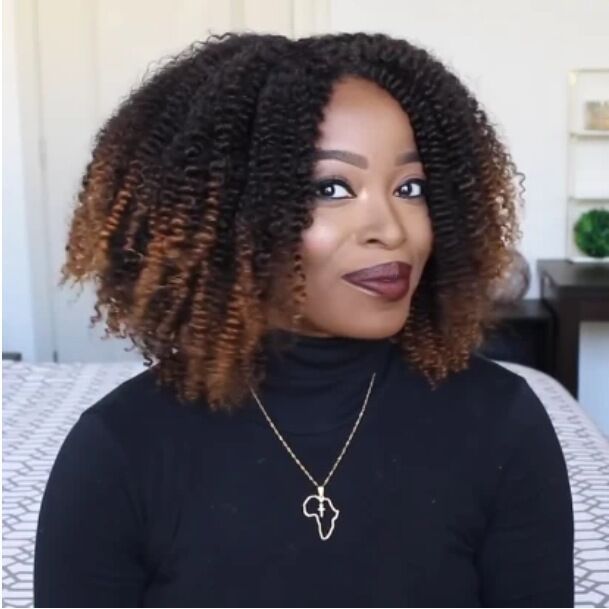 Short Curly Hair Wig - Divine Janisal Design