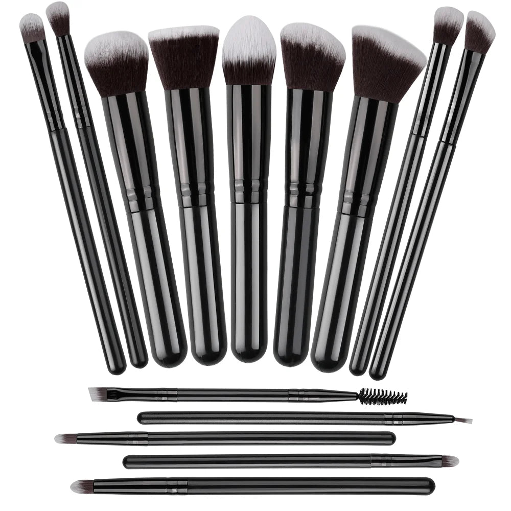 Soft Fluffy Makeup Brushes Set - Divine Janisal Design