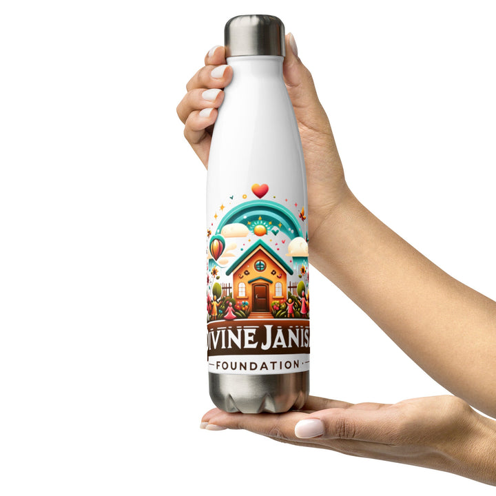 Stainless steel water bottle - Divine Janisal Design