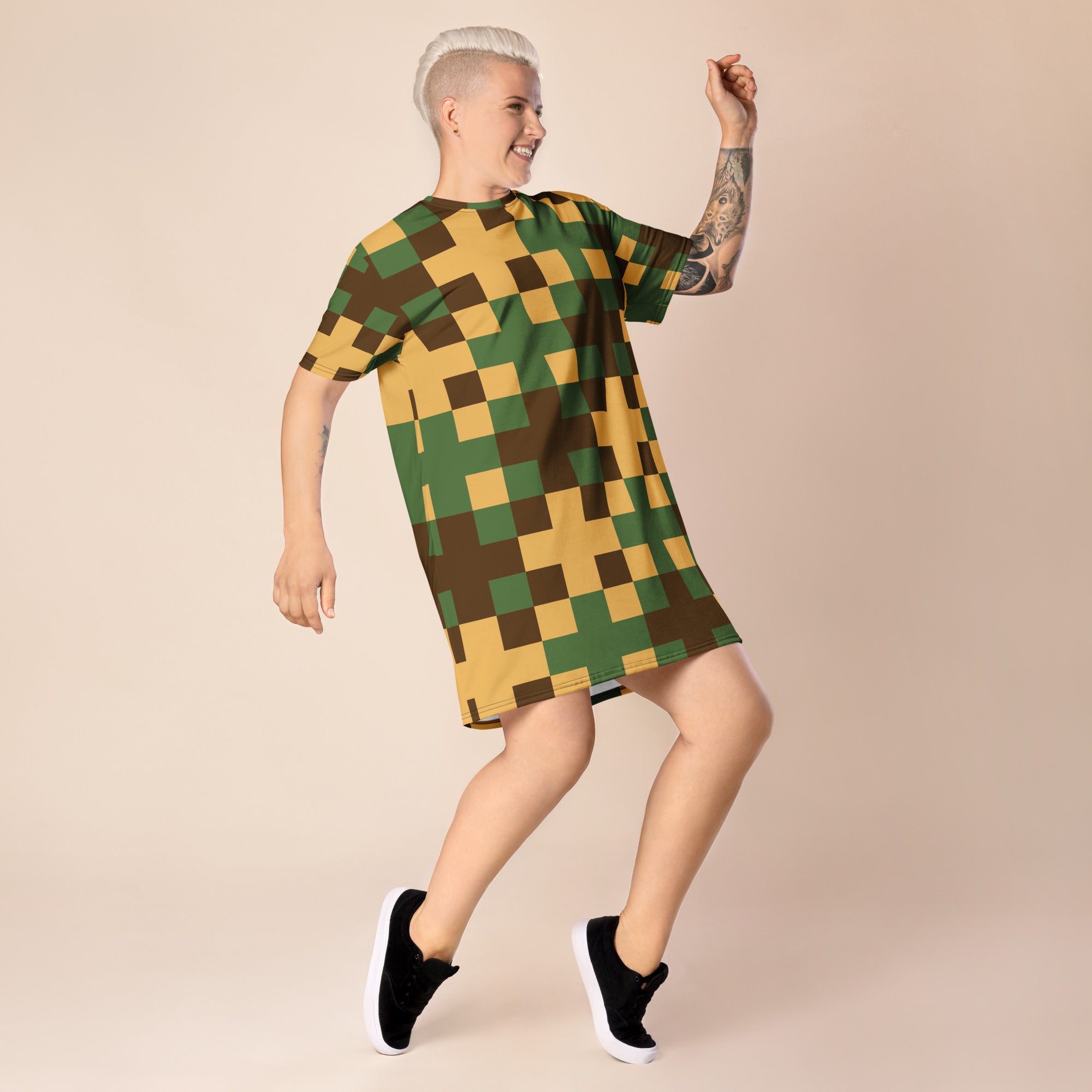 T-shirt dress - Divine Janisal Design