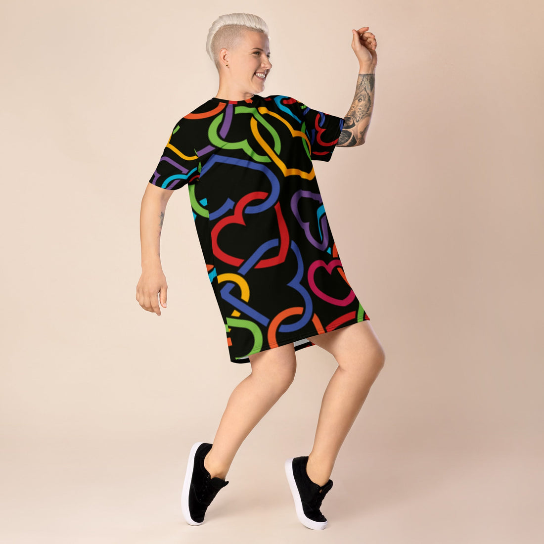 T-shirt dress - Divine Janisal Design