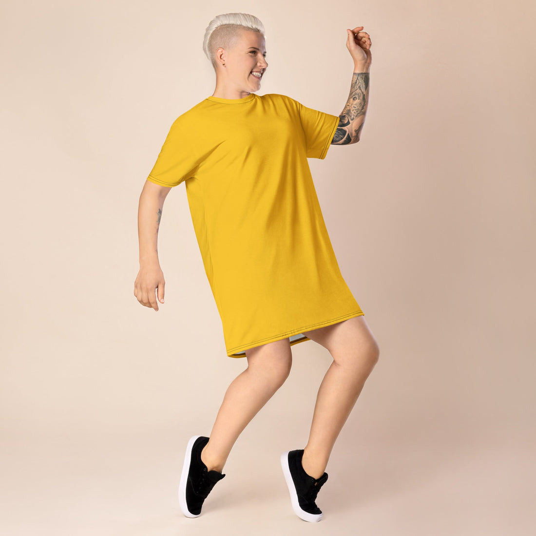 T-shirt dress - Divine Janisal Design