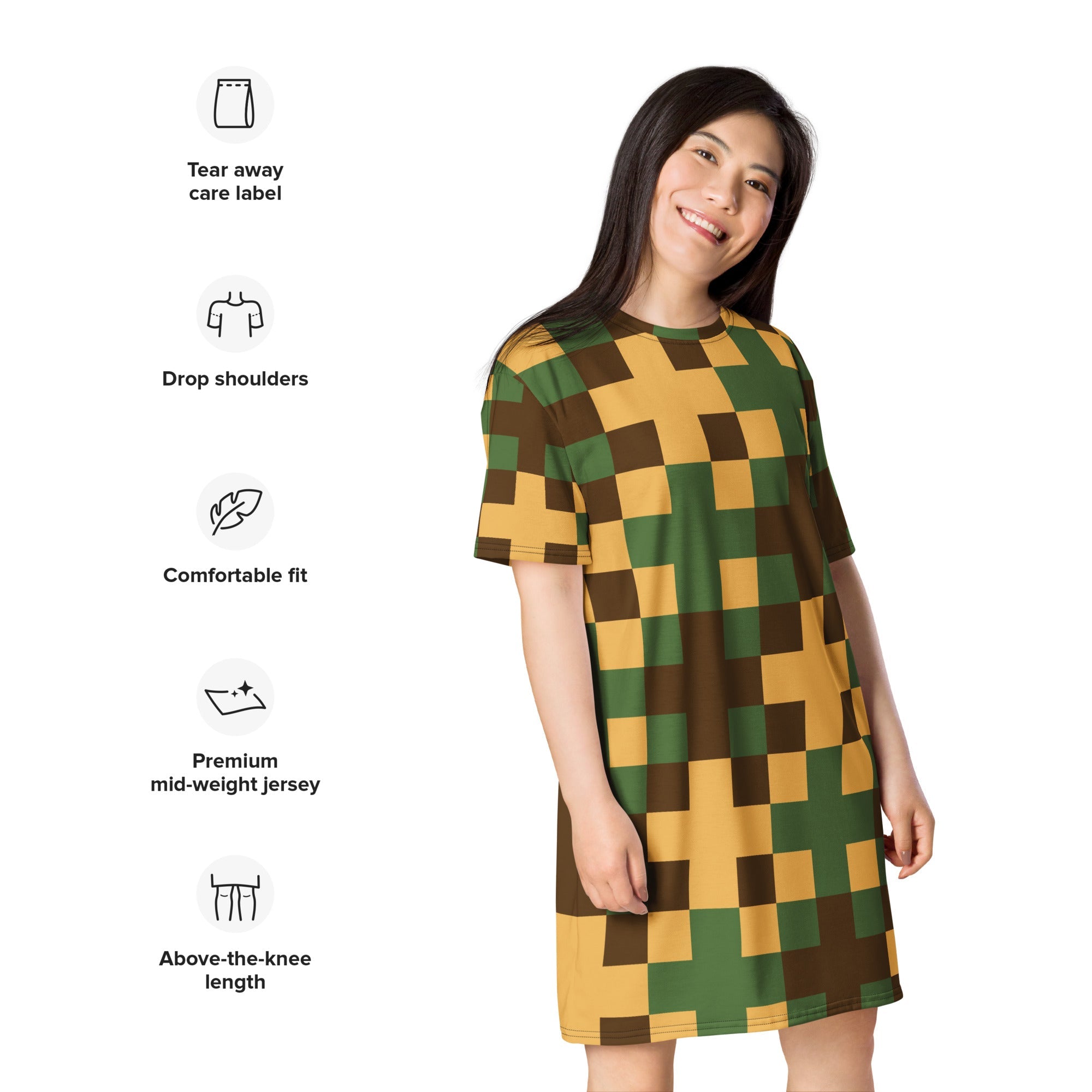 T-shirt dress - Divine Janisal Design