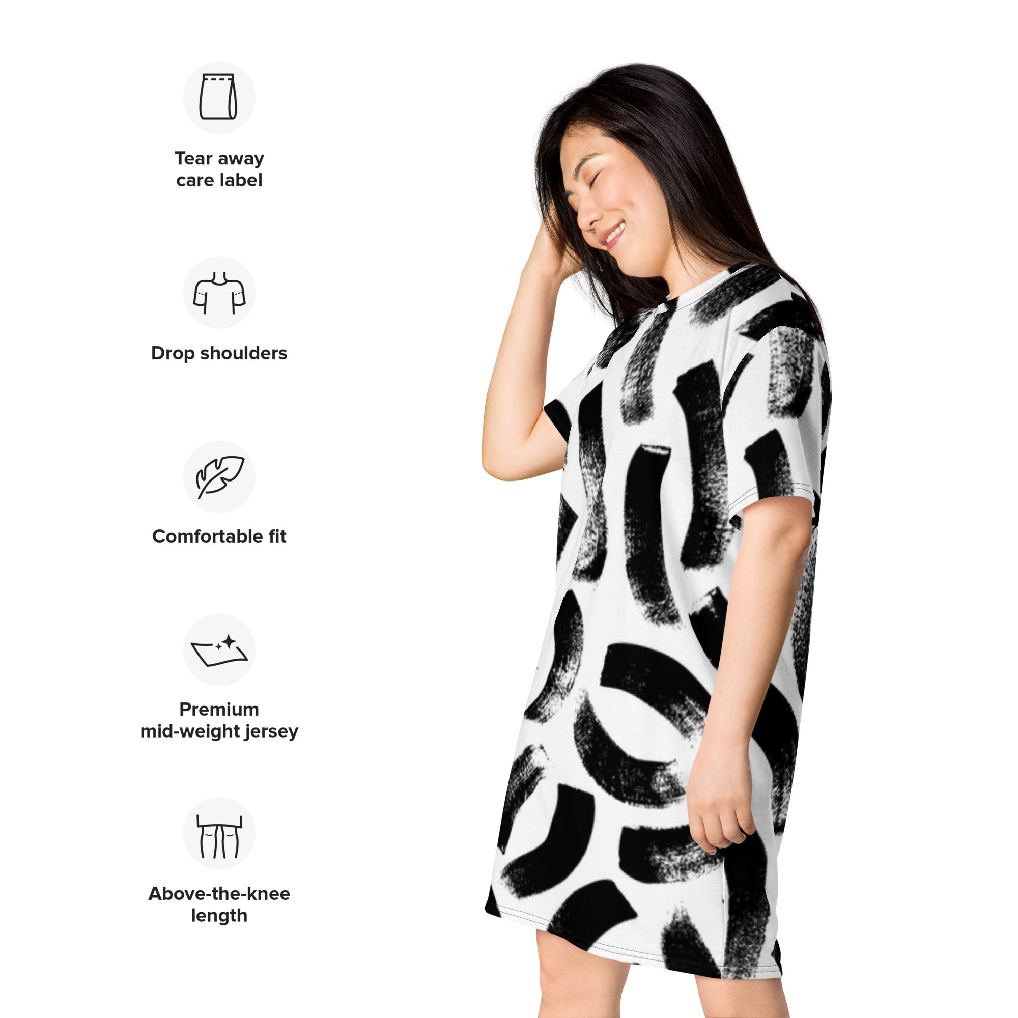 T-shirt dress - Divine Janisal Design