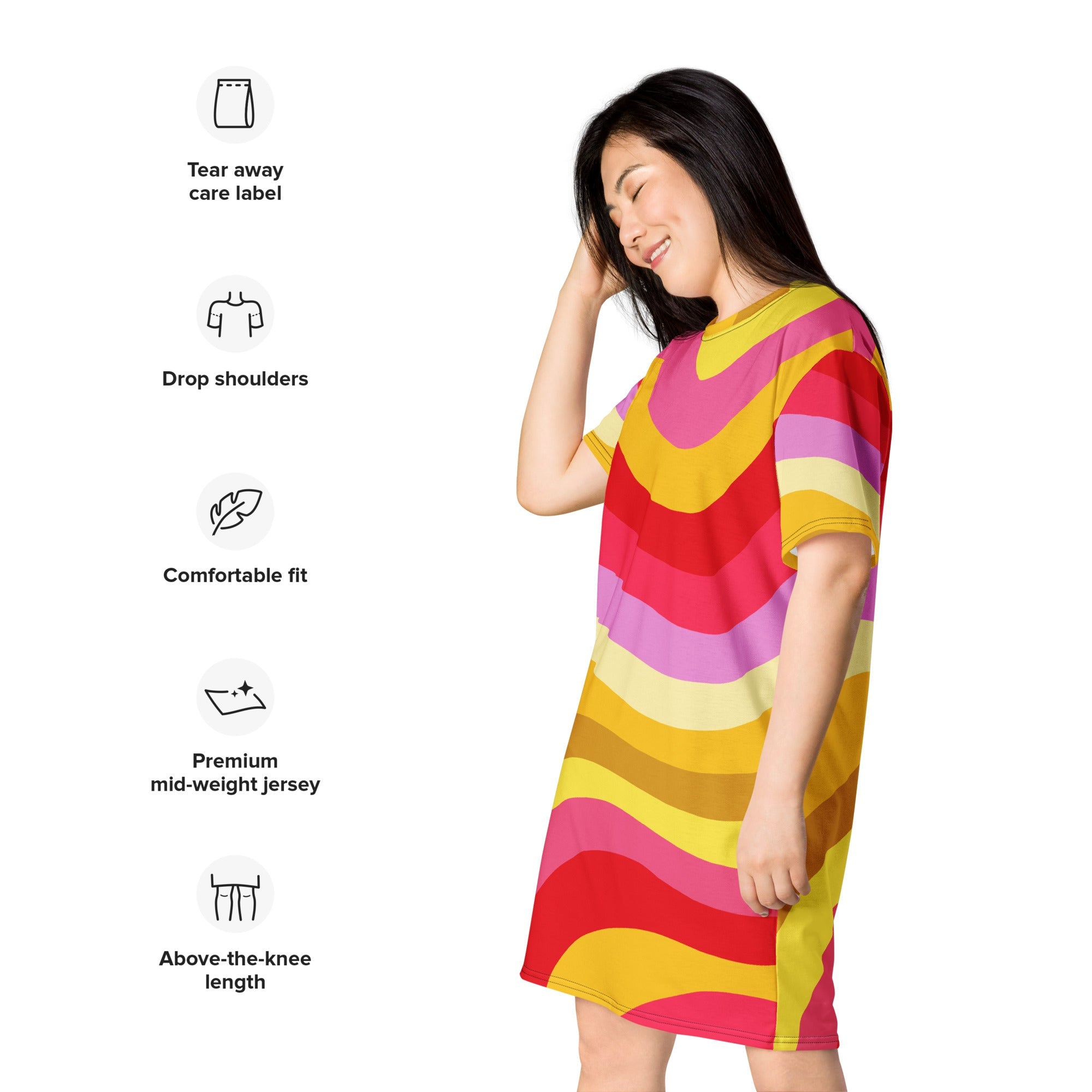 T-shirt dress - Divine Janisal Design