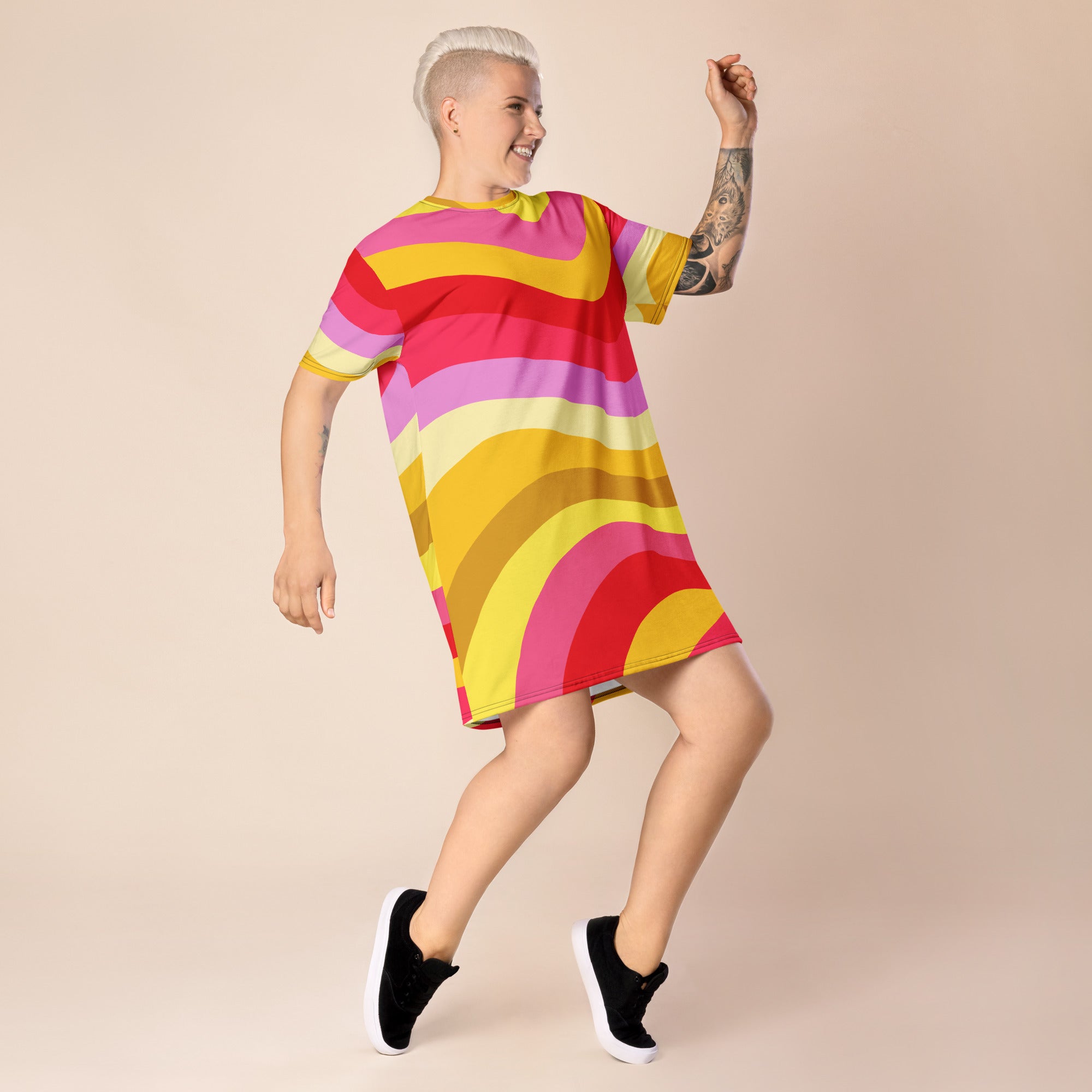 T-shirt dress - Divine Janisal Design