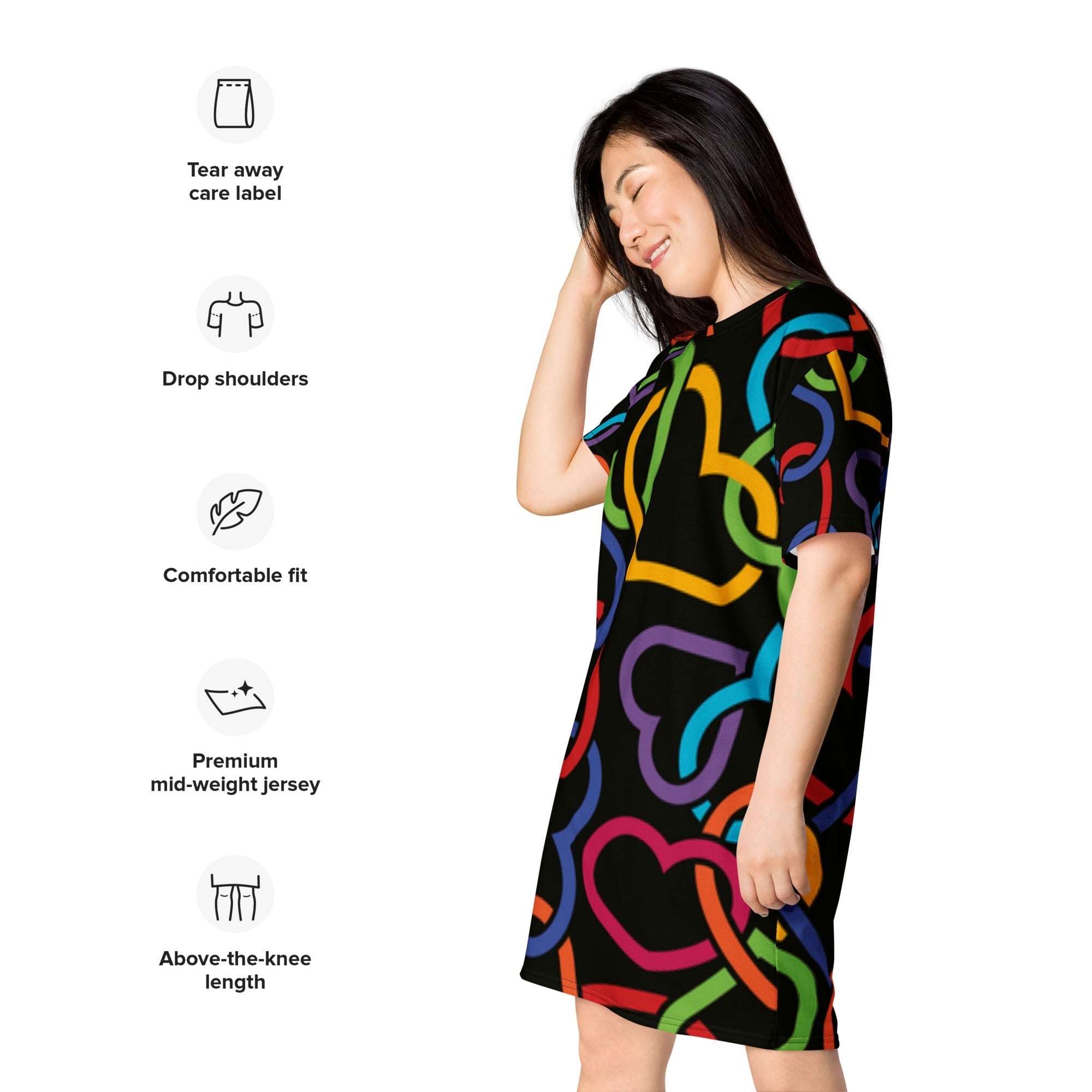 T-shirt dress - Divine Janisal Design