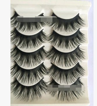 Thick Cross Section Five Pairs Of Eyelashes - Divine Janisal Design