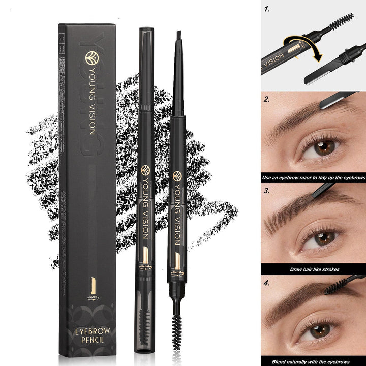Three In One Waterproof Eyebrow Pencil - Divine Janisal Design