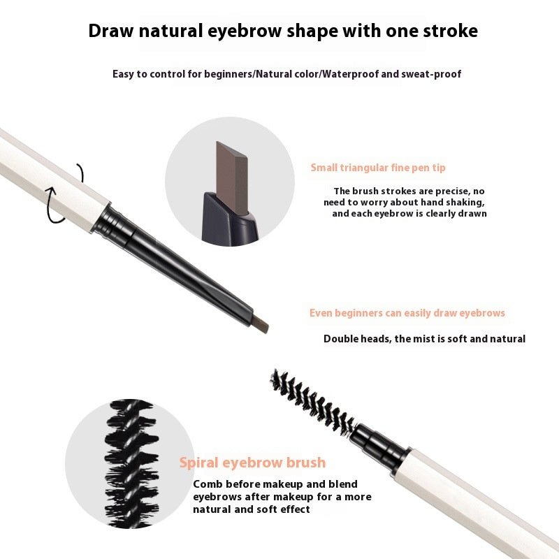 Three - piece Set Gel Cream Eyebrow Pencil - Divine Janisal Design