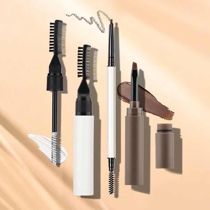 Three - piece Set Gel Cream Eyebrow Pencil - Divine Janisal Design