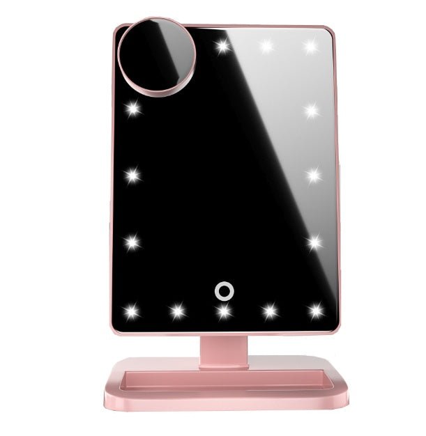 Touch Screen Makeup Mirror With 20 LED Light - Divine Janisal Design