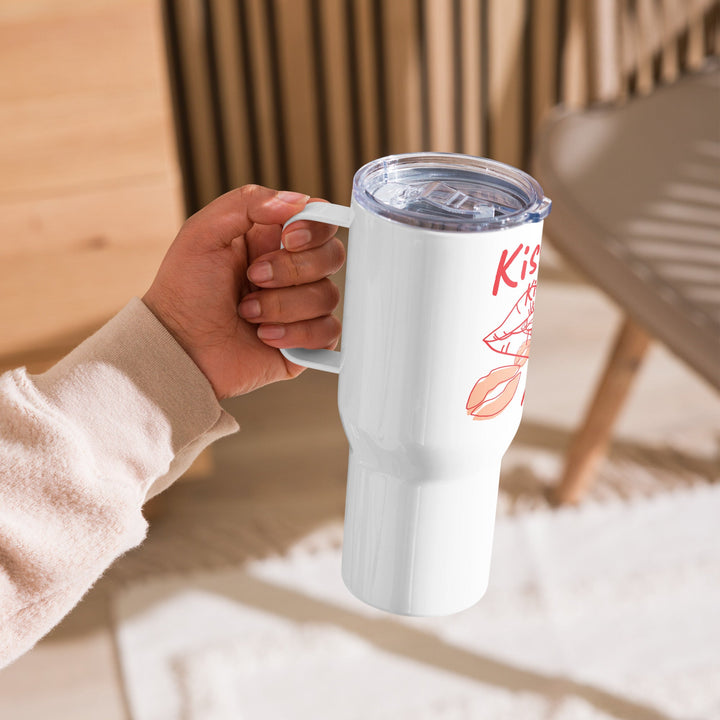 Travel mug with a handle - Divine Janisal Design