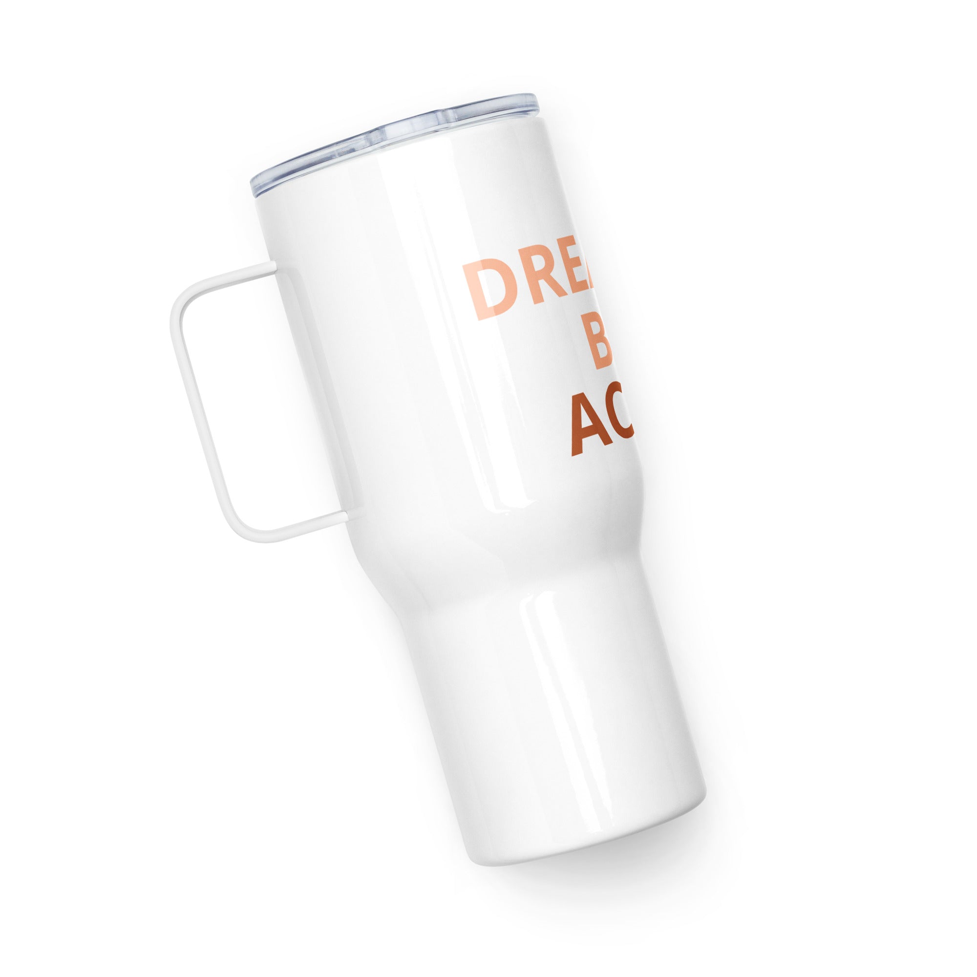 Travel mug with a handle - Divine Janisal Design