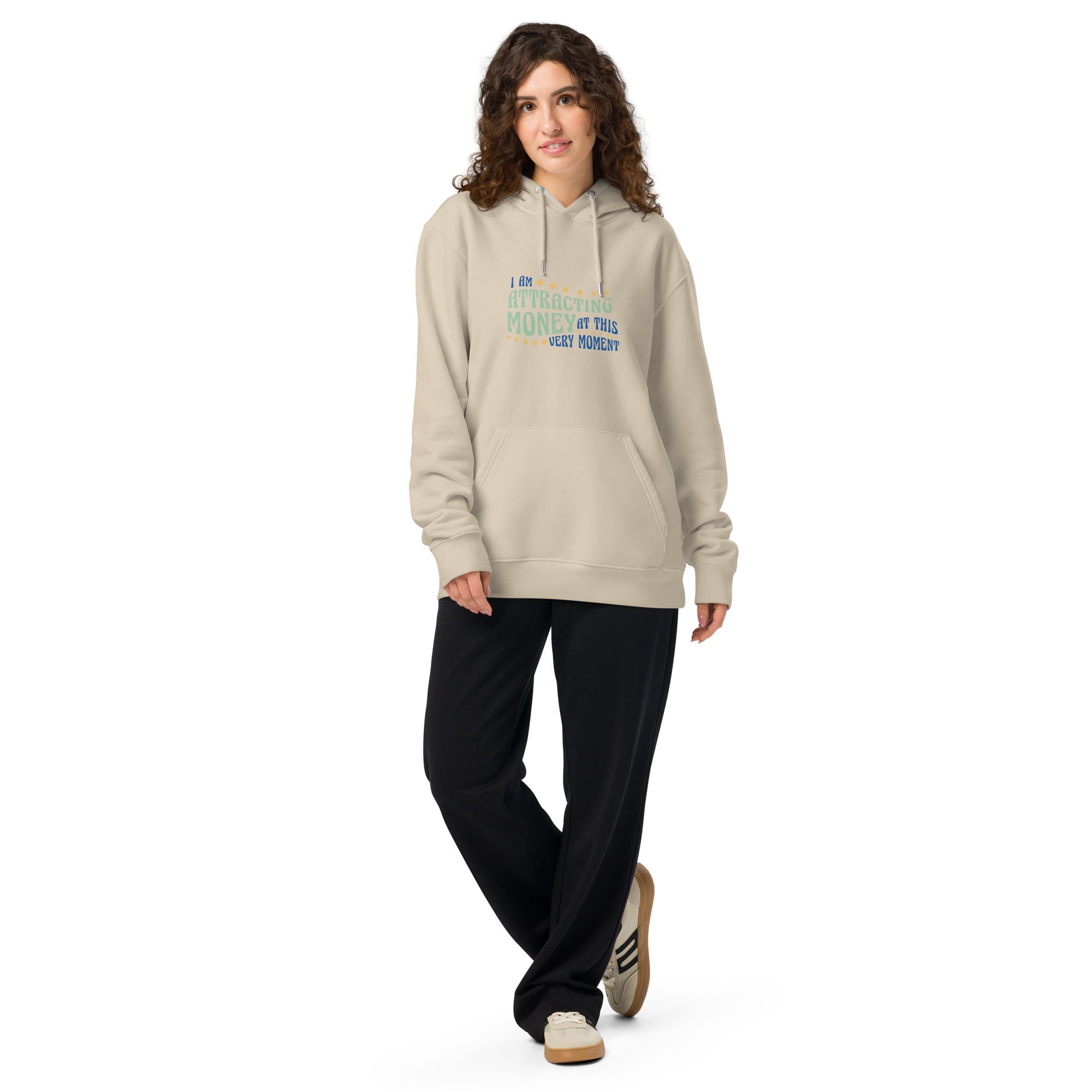 Unisex essential organic hoodie - Divine Janisal Design