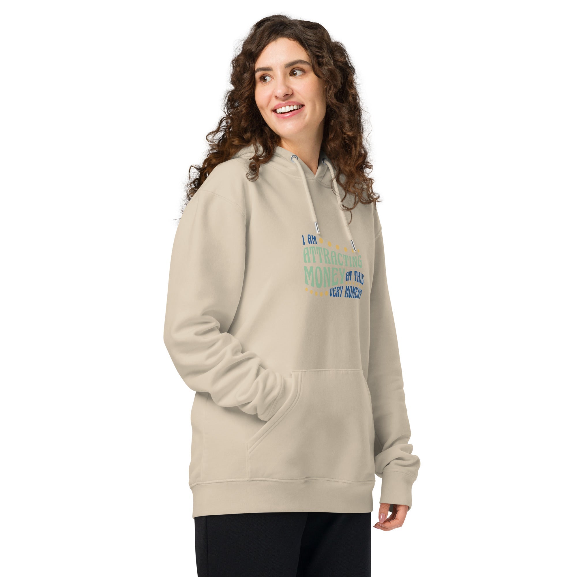 Unisex essential organic hoodie - Divine Janisal Design