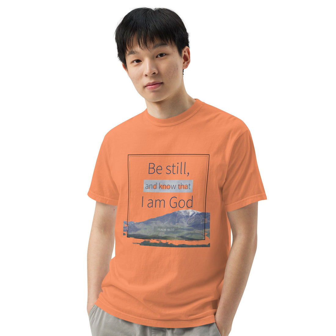 Unisex garment - dyed heavyweight t-shirt - Divine Janisal Design