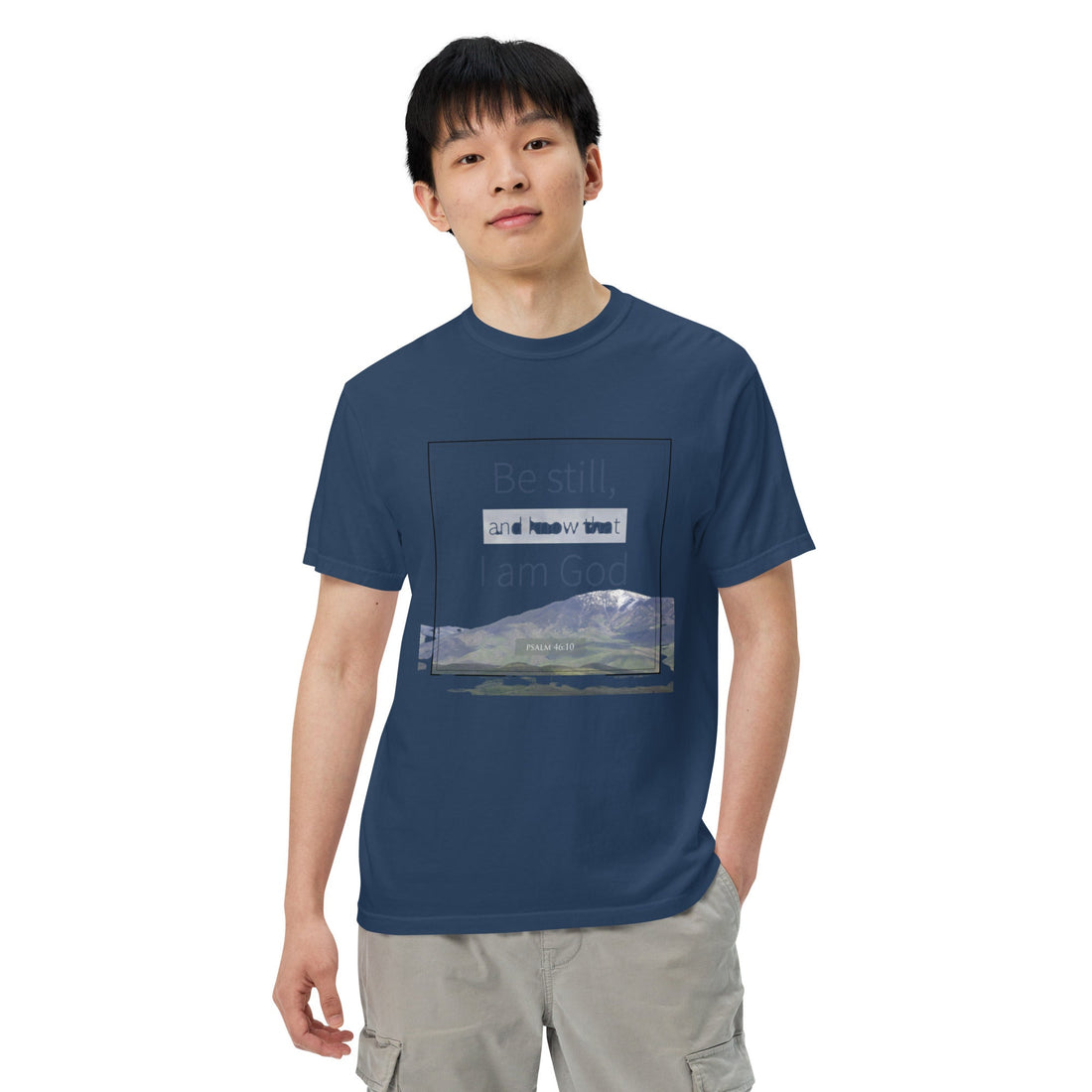 Unisex garment - dyed heavyweight t-shirt - Divine Janisal Design