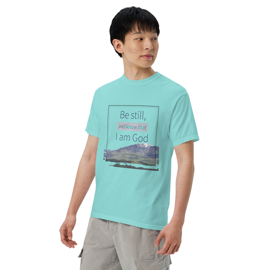 Unisex garment - dyed heavyweight t-shirt - Divine Janisal Design
