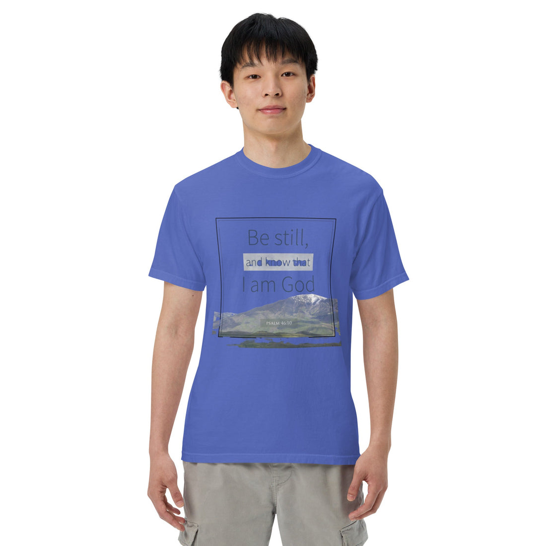 Unisex garment - dyed heavyweight t-shirt - Divine Janisal Design