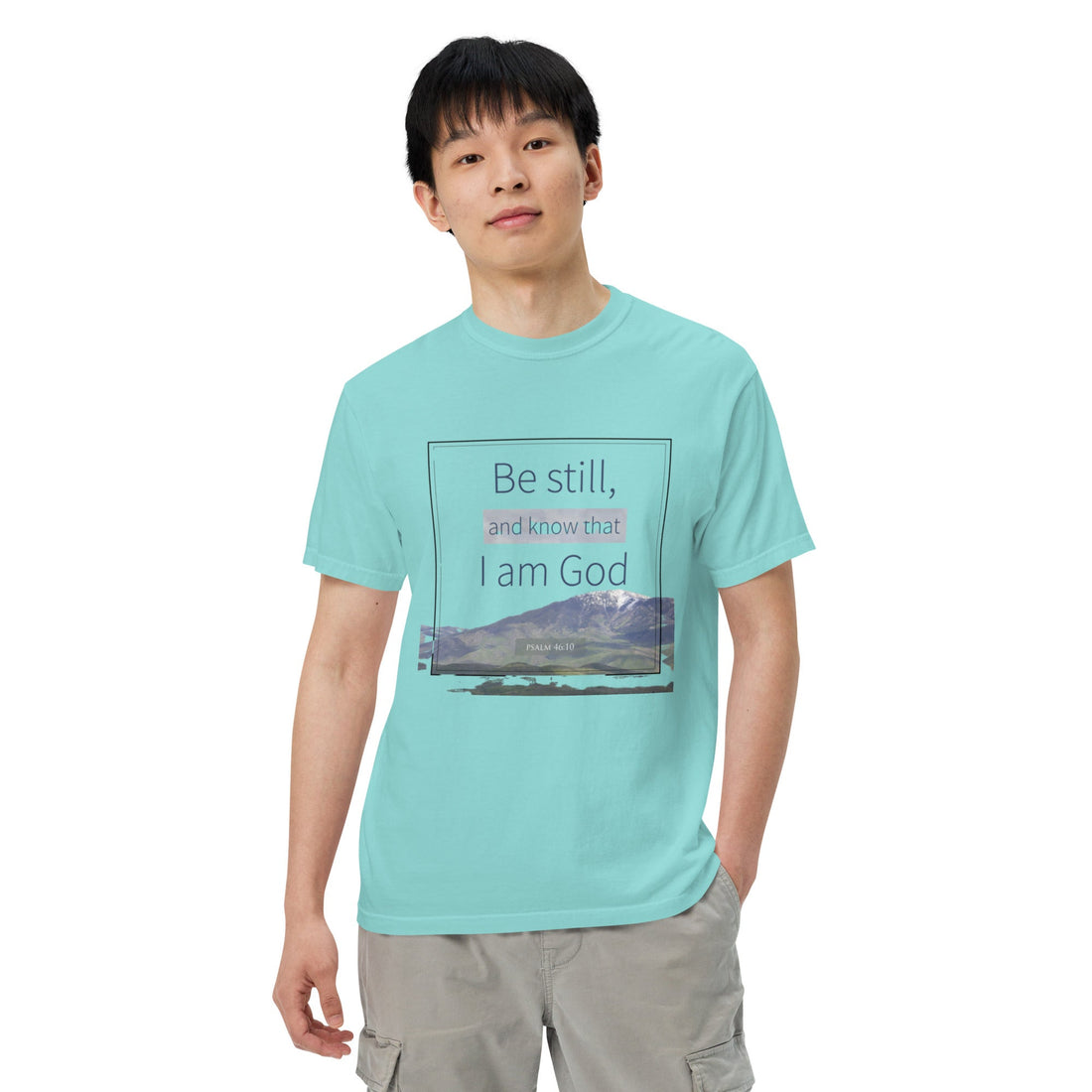 Unisex garment - dyed heavyweight t-shirt - Divine Janisal Design
