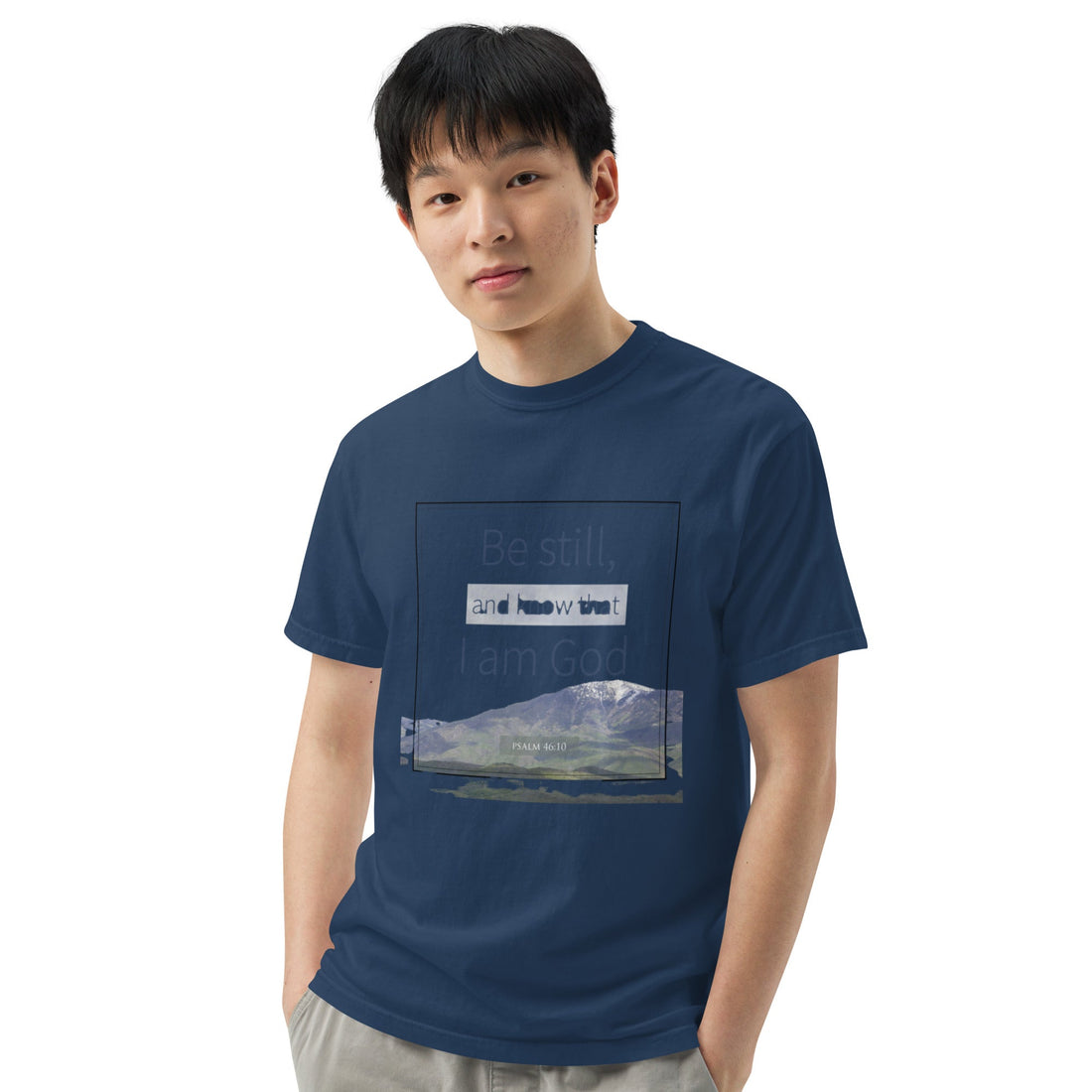 Unisex garment - dyed heavyweight t-shirt - Divine Janisal Design