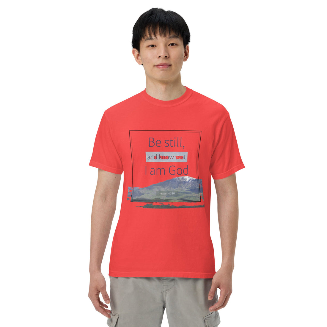 Unisex garment - dyed heavyweight t-shirt - Divine Janisal Design