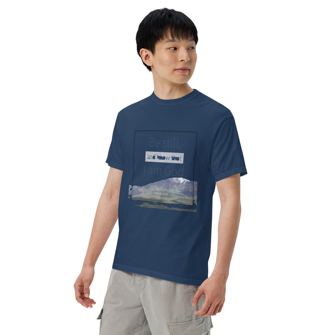 Unisex garment - dyed heavyweight t-shirt - Divine Janisal Design