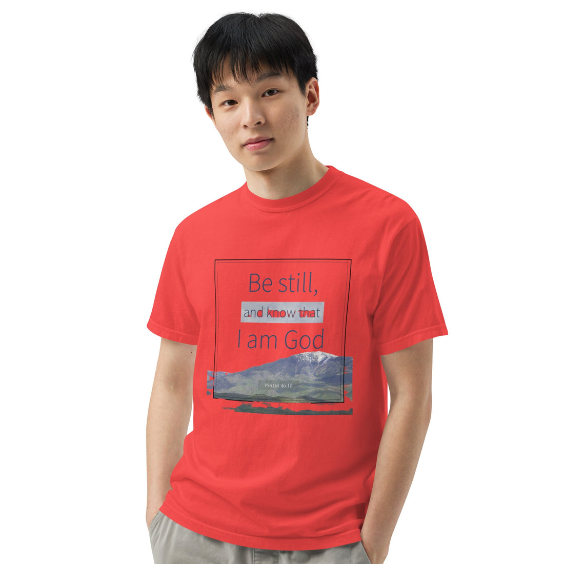 Unisex garment - dyed heavyweight t-shirt - Divine Janisal Design