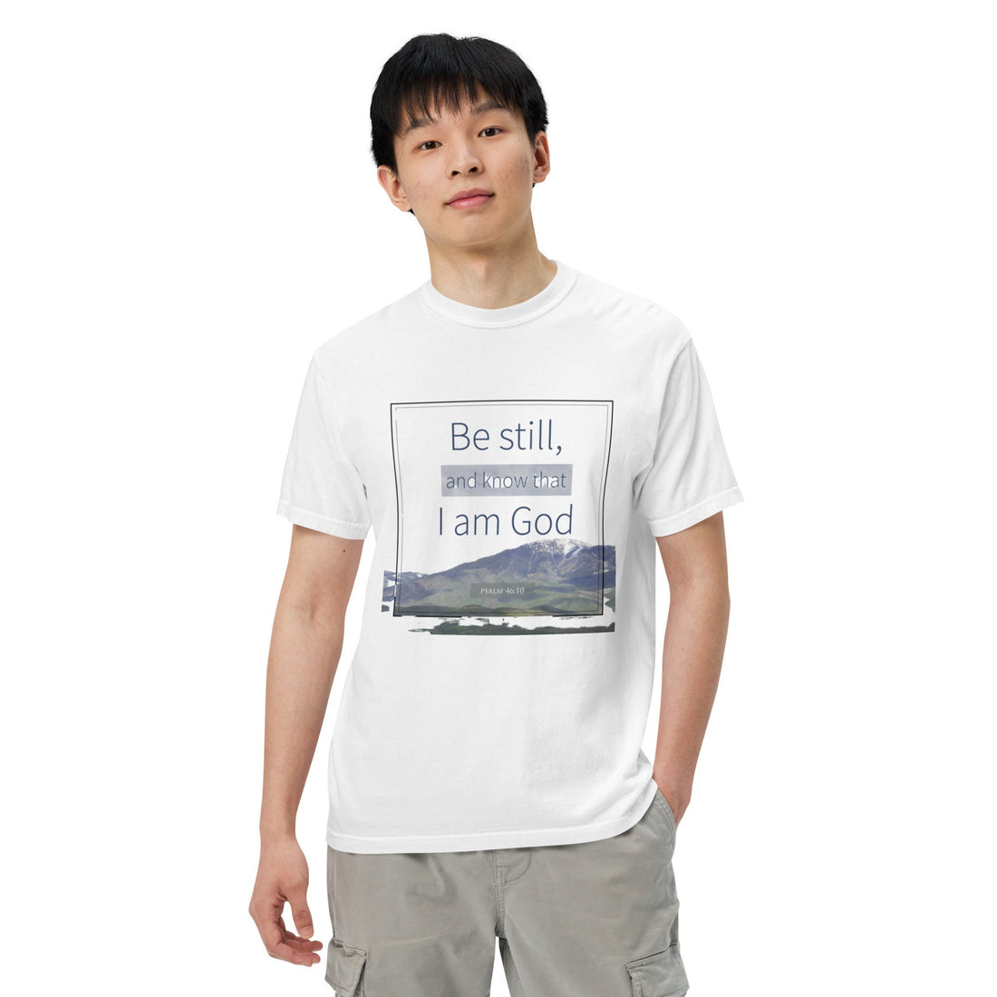 Unisex garment - dyed heavyweight t-shirt - Divine Janisal Design
