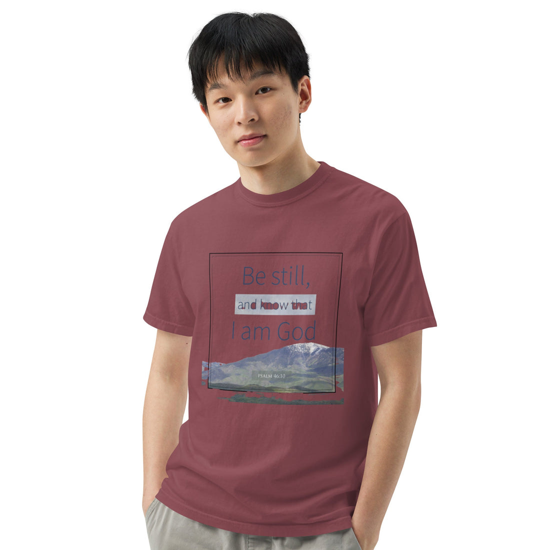 Unisex garment - dyed heavyweight t-shirt - Divine Janisal Design