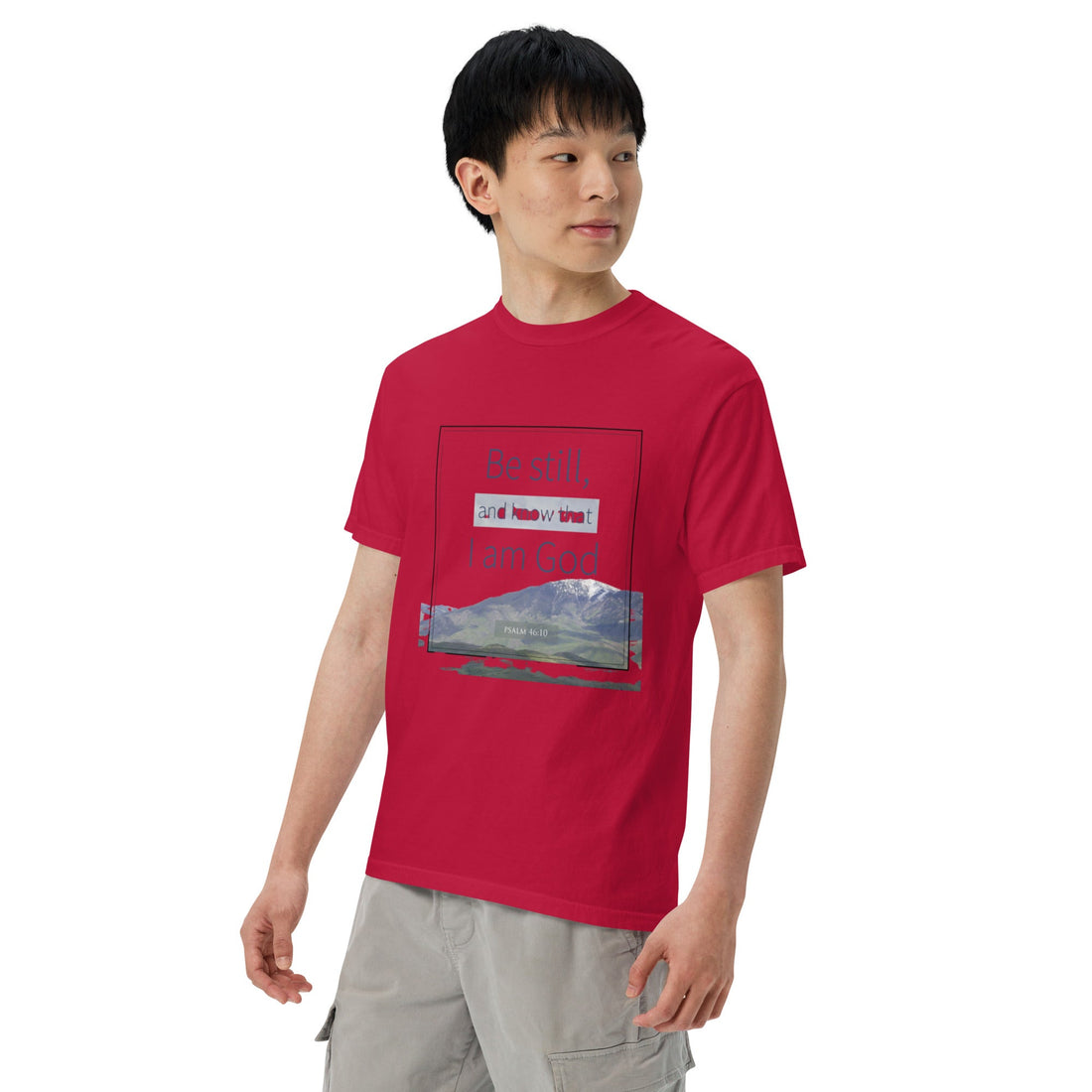 Unisex garment - dyed heavyweight t-shirt - Divine Janisal Design