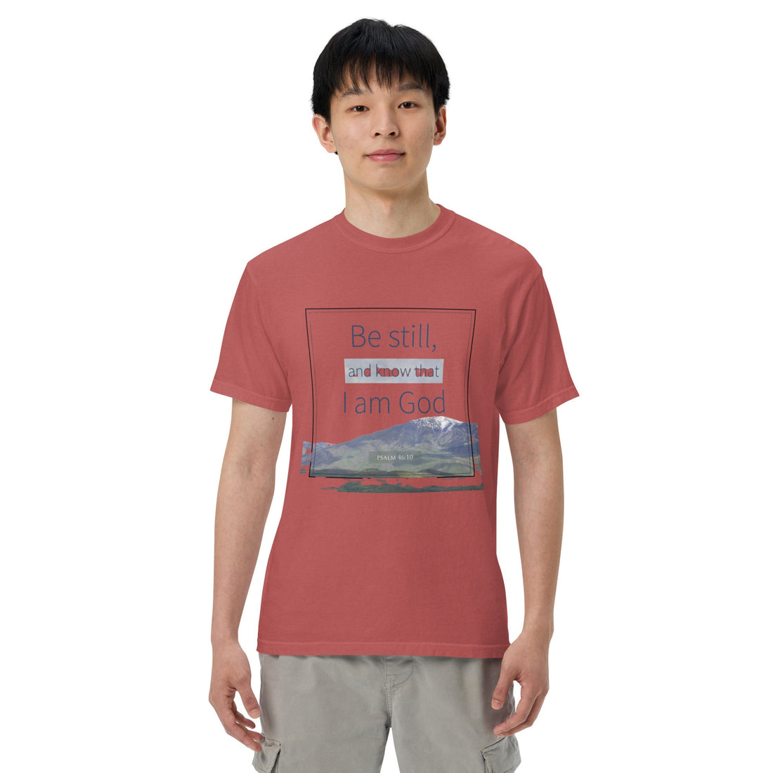 Unisex garment - dyed heavyweight t-shirt - Divine Janisal Design