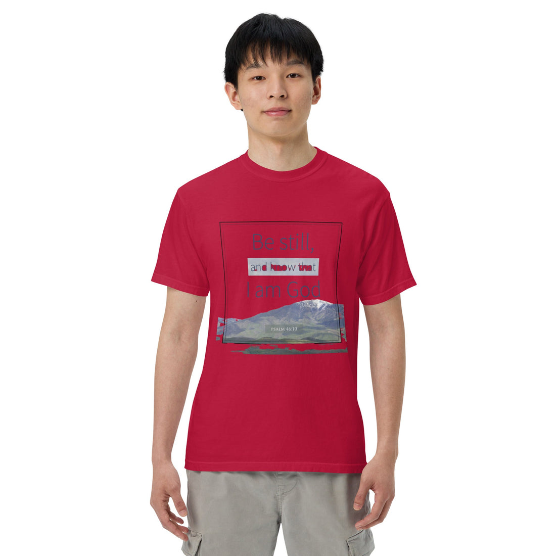 Unisex garment - dyed heavyweight t-shirt - Divine Janisal Design