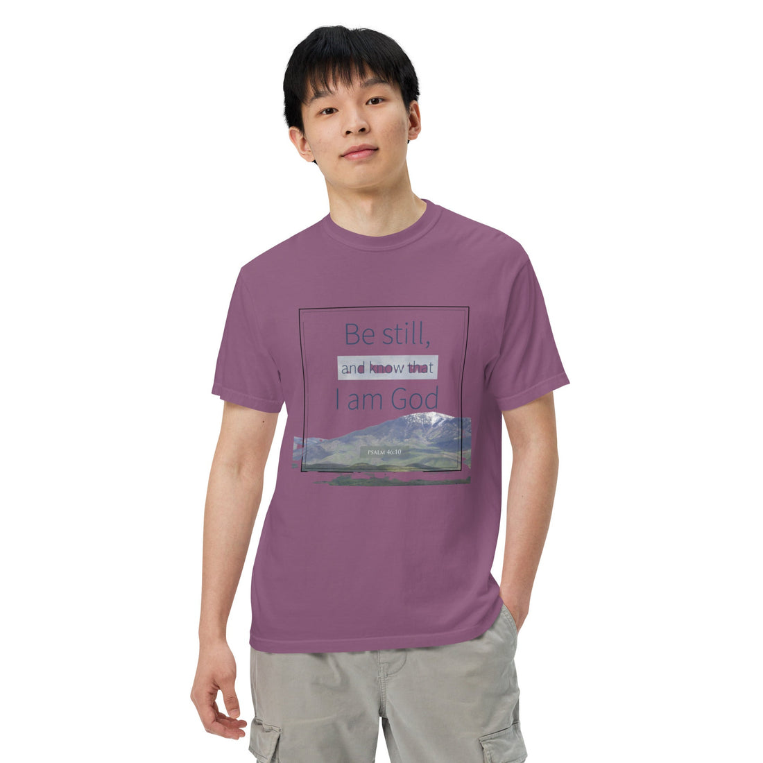Unisex garment - dyed heavyweight t-shirt - Divine Janisal Design