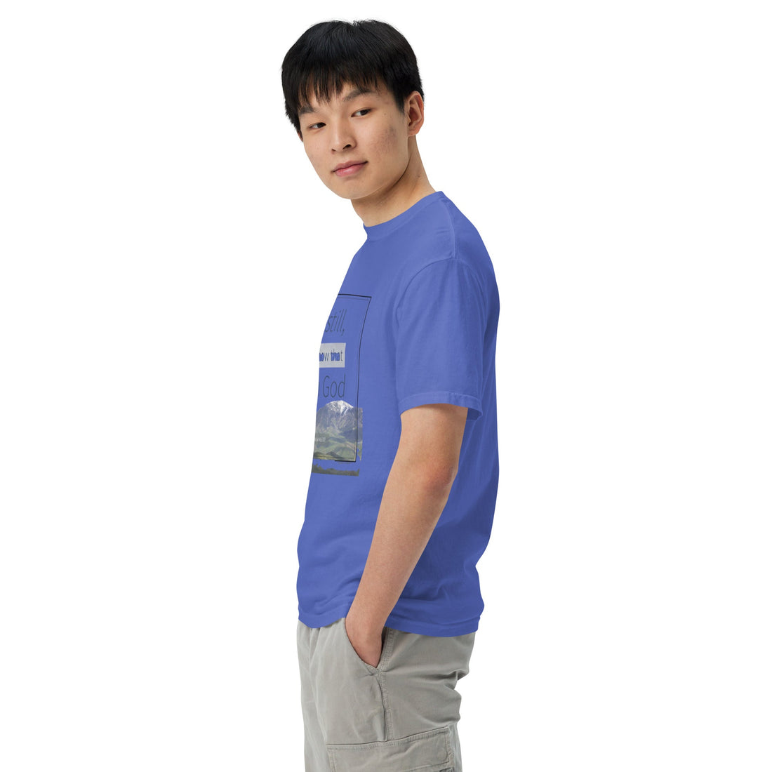 Unisex garment - dyed heavyweight t-shirt - Divine Janisal Design