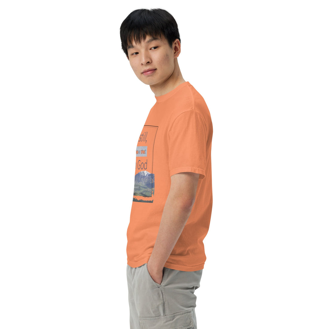 Unisex garment - dyed heavyweight t-shirt - Divine Janisal Design