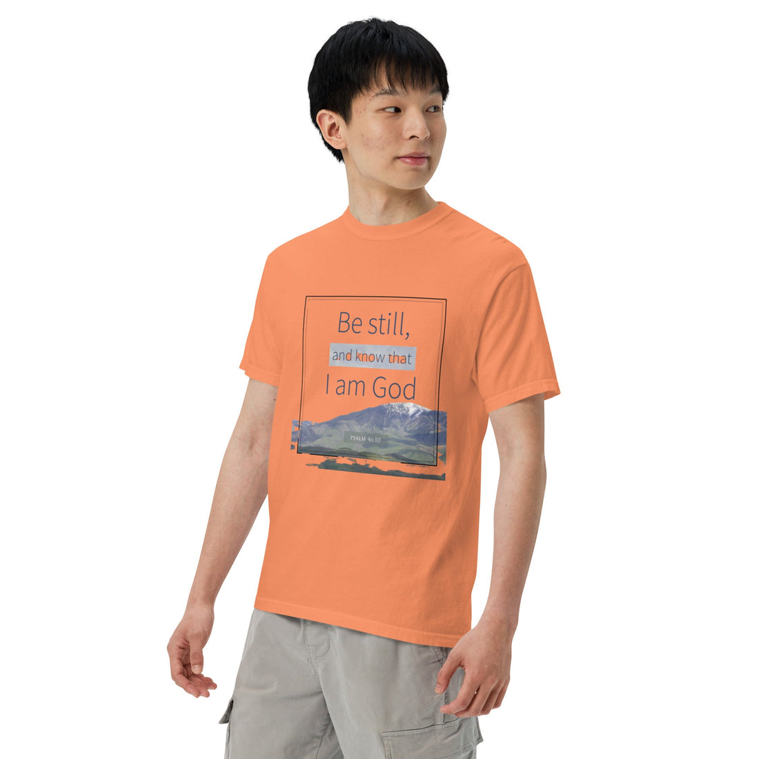 Unisex garment - dyed heavyweight t-shirt - Divine Janisal Design