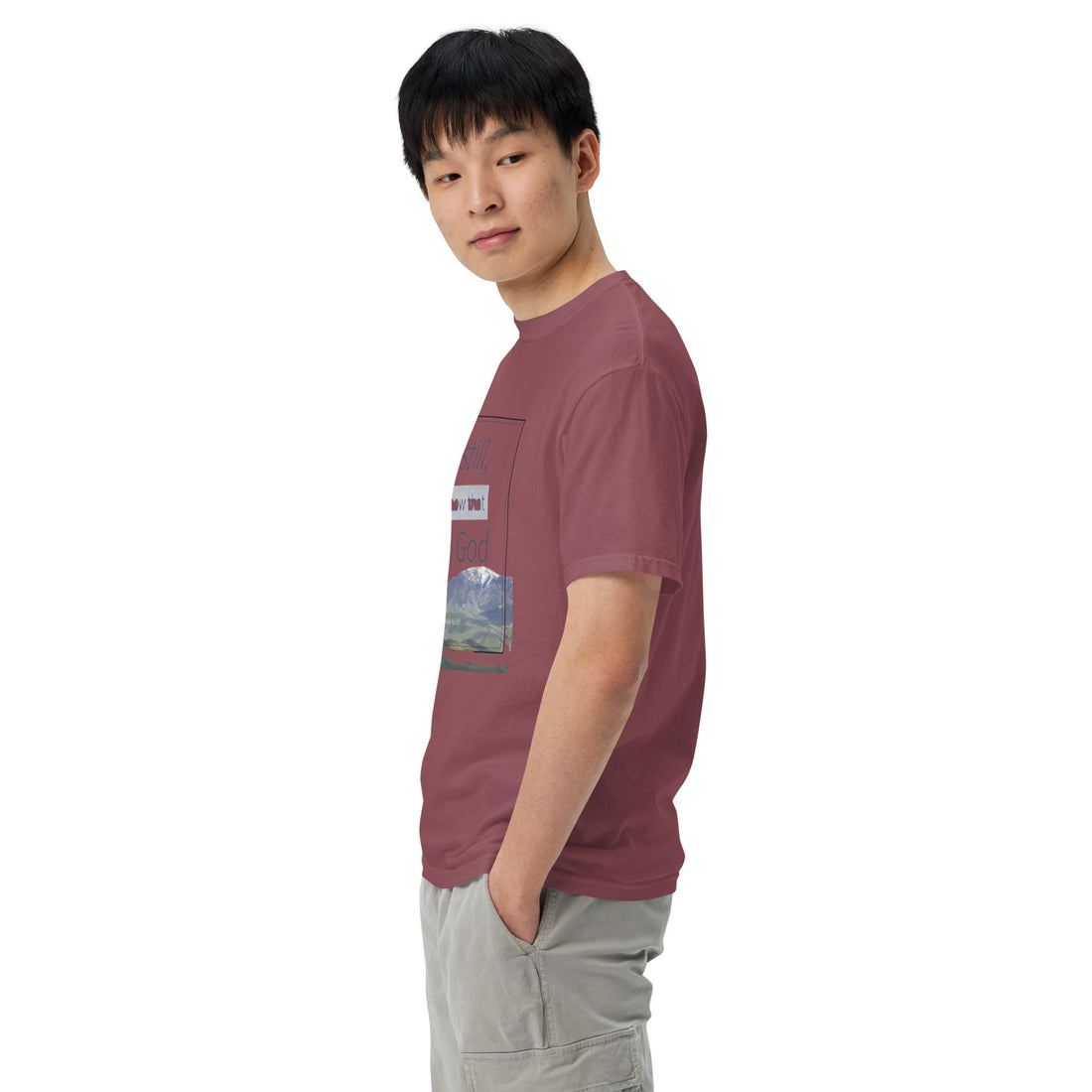 Unisex garment - dyed heavyweight t-shirt - Divine Janisal Design