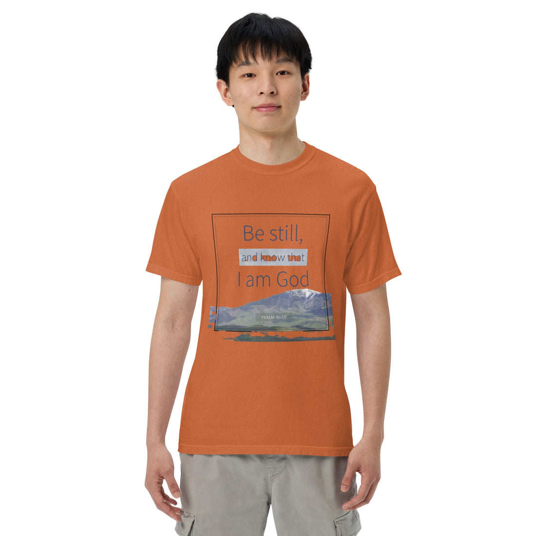 Unisex garment - dyed heavyweight t-shirt - Divine Janisal Design