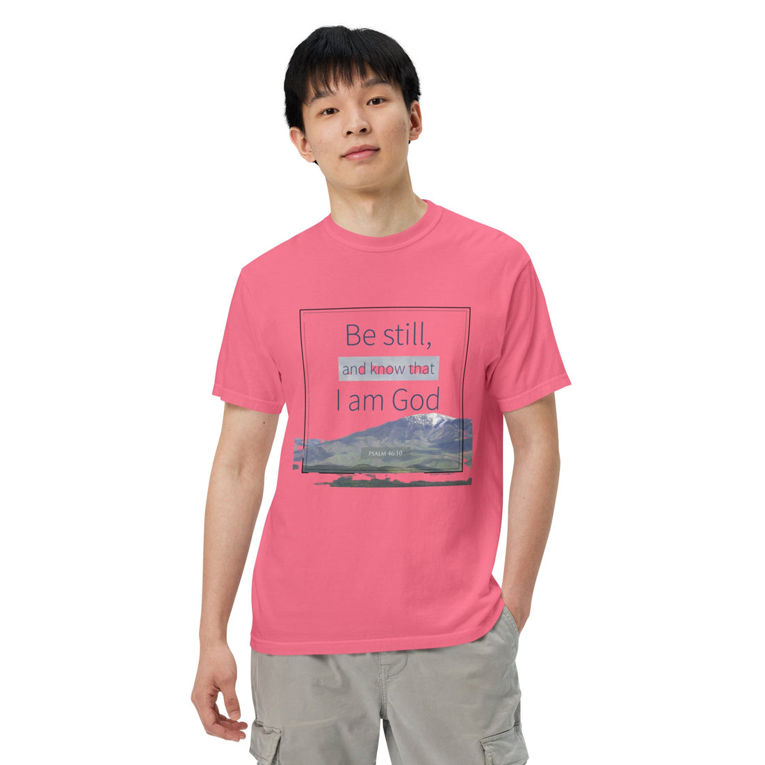 Unisex garment - dyed heavyweight t-shirt - Divine Janisal Design