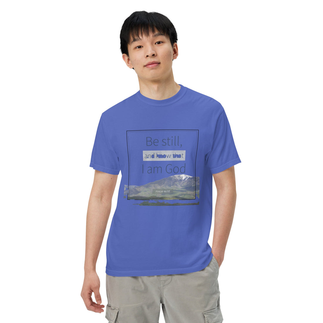 Unisex garment - dyed heavyweight t-shirt - Divine Janisal Design
