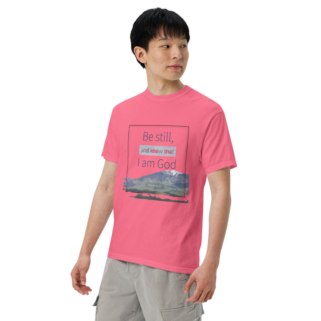 Unisex garment - dyed heavyweight t-shirt - Divine Janisal Design