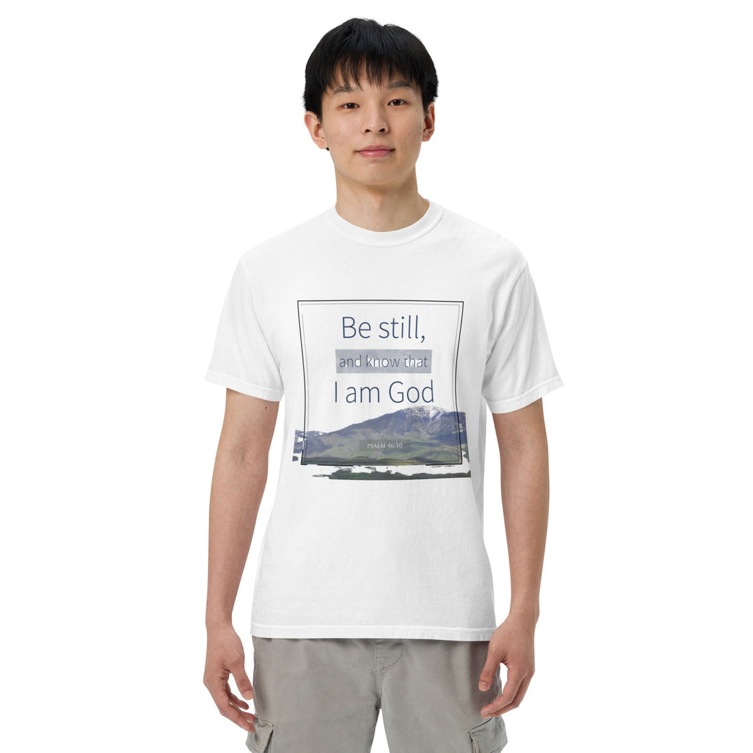 Unisex garment - dyed heavyweight t-shirt - Divine Janisal Design