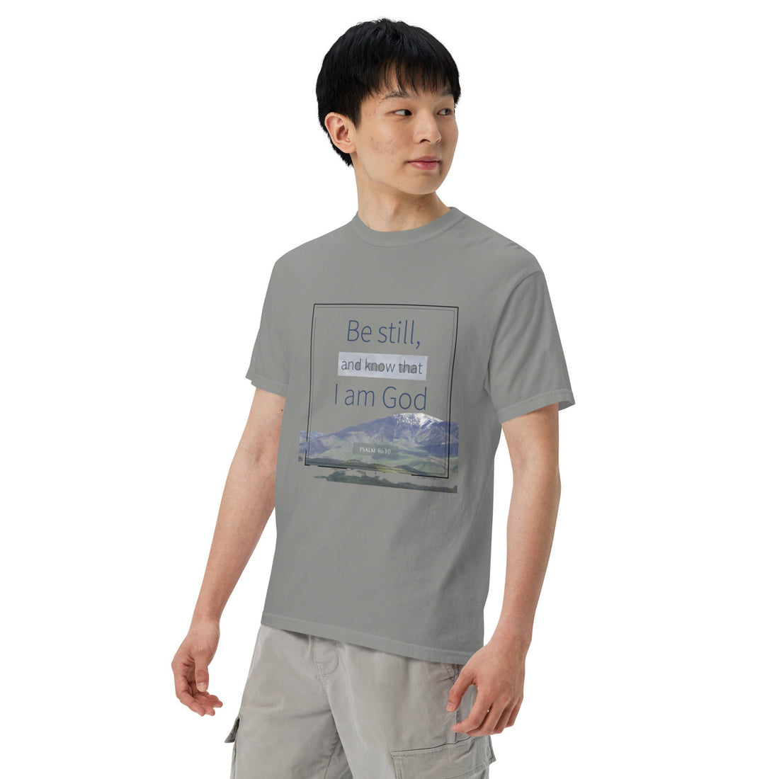 Unisex garment - dyed heavyweight t-shirt - Divine Janisal Design