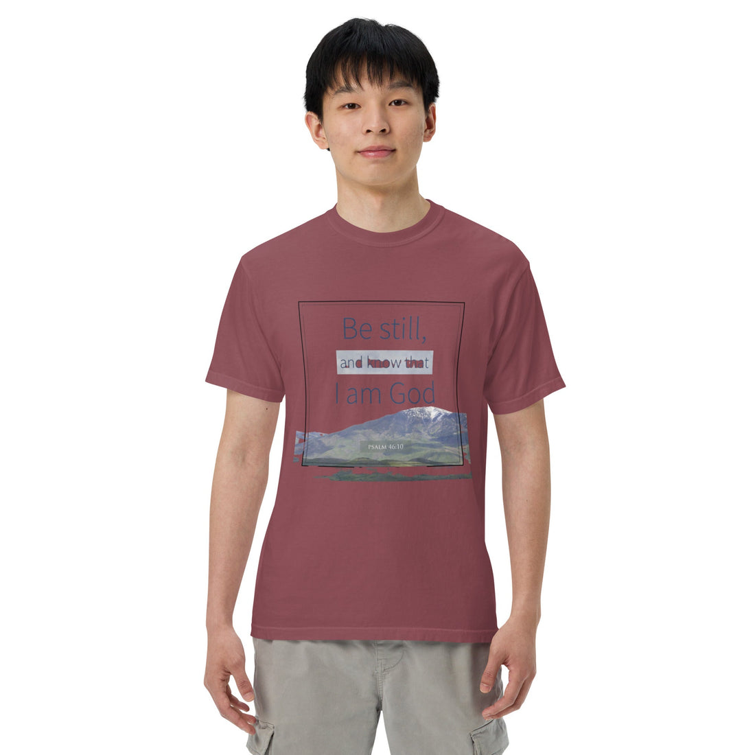 Unisex garment - dyed heavyweight t-shirt - Divine Janisal Design