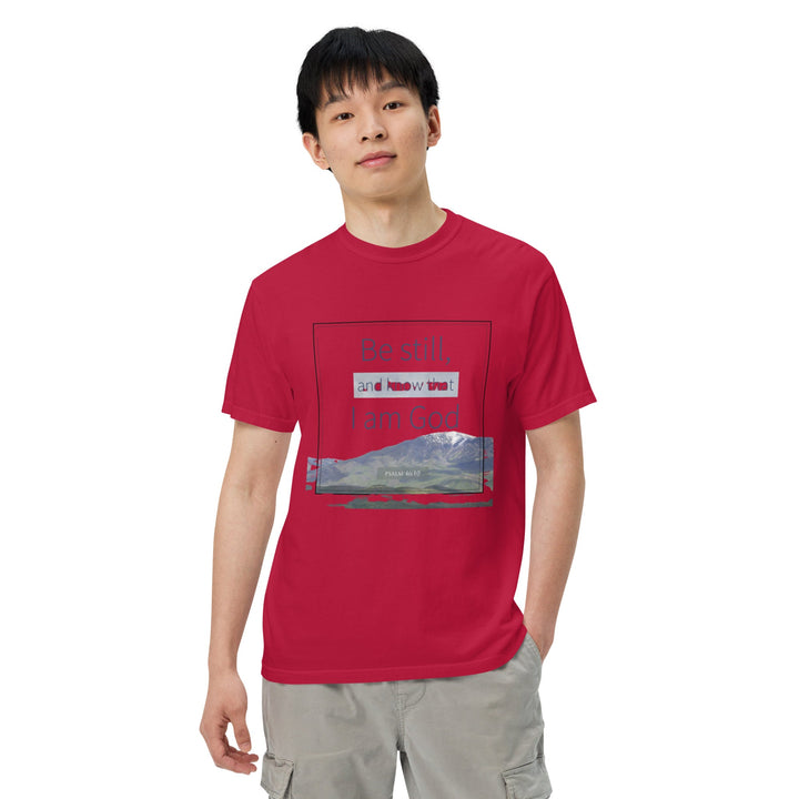 Unisex garment - dyed heavyweight t-shirt - Divine Janisal Design